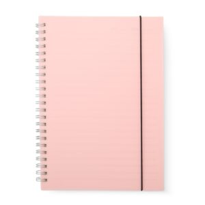Caderno a5 plástico