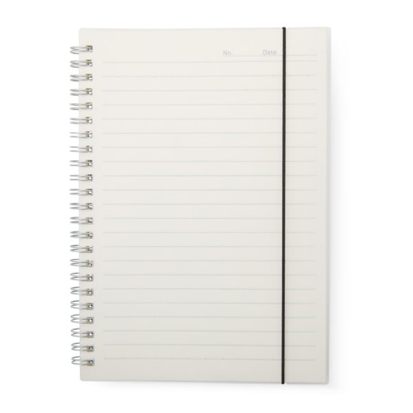 Caderno a5 plástico