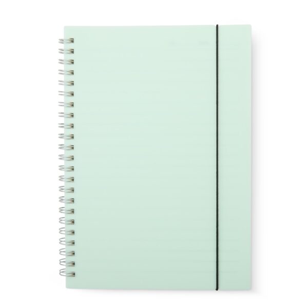Caderno a5 plástico