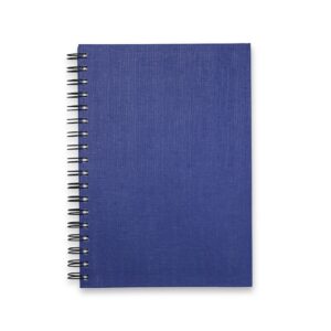 Caderno capa linho