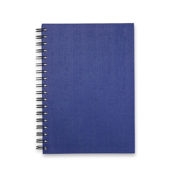 Caderno capa linho