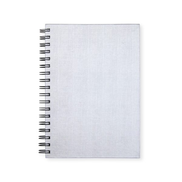 Caderno capa linho