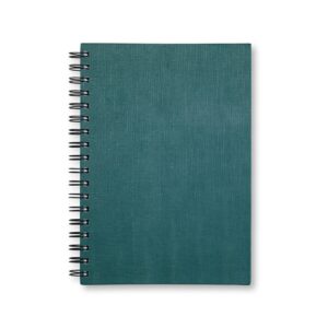 Caderno capa linho