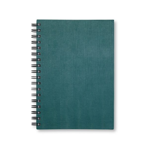 Caderno capa linho