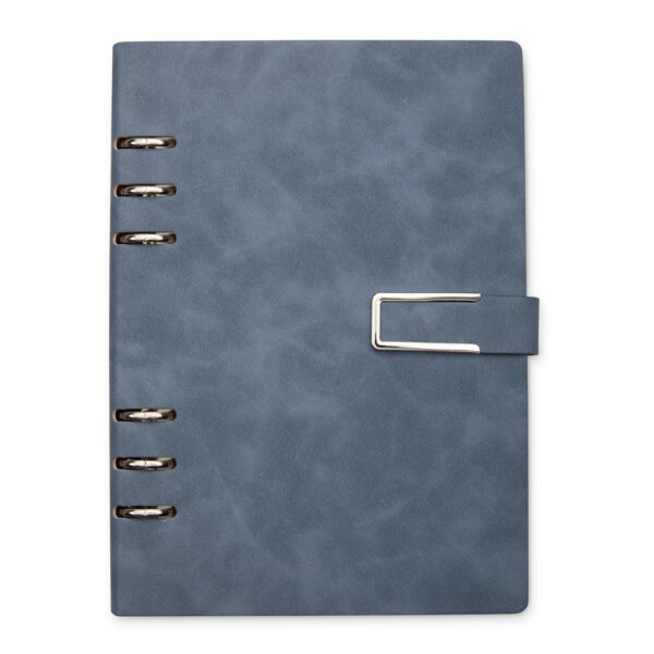 Caderno fichário pu