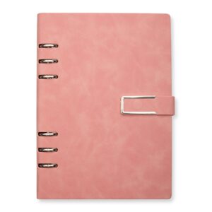 Caderno fichário pu