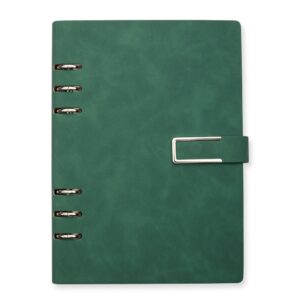Caderno fichário pu