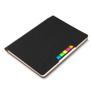 Caderno c/ autoadesivo