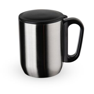Caneca inox parede dupla 230ml