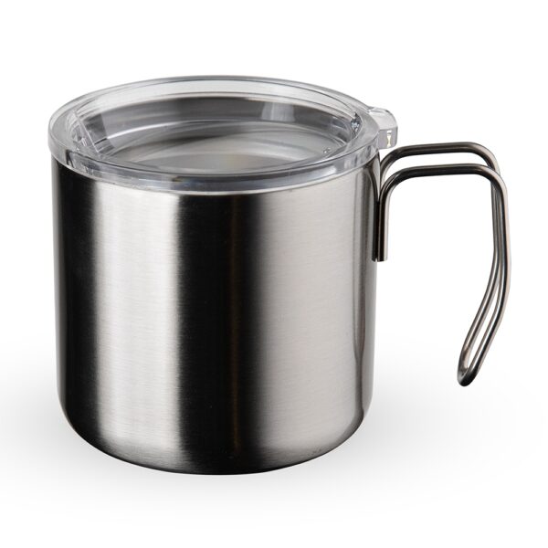 Caneca inox parede dupla 350 ml