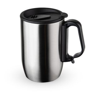 Caneca inox parede dupla 350 ml