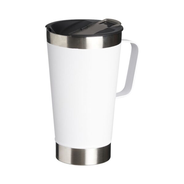 Caneca térmica 500ml *lisa c/ abridor