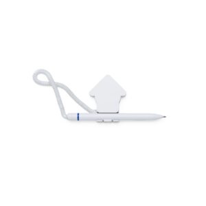 Caneta balcão plastica suporte formato casa