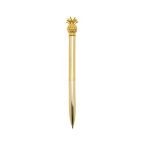 Caneta metal abacaxi