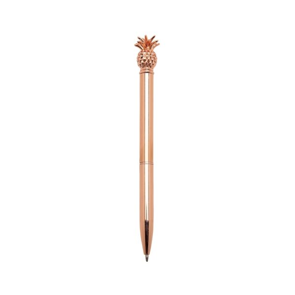 Caneta metal abacaxi