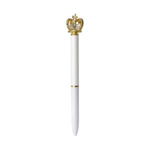 Caneta metal coroa