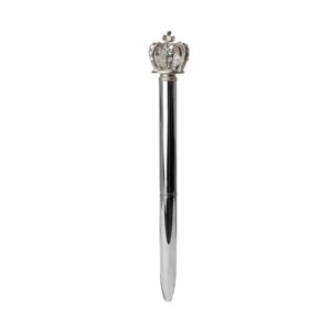 Caneta metal coroa