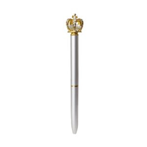 Caneta metal coroa