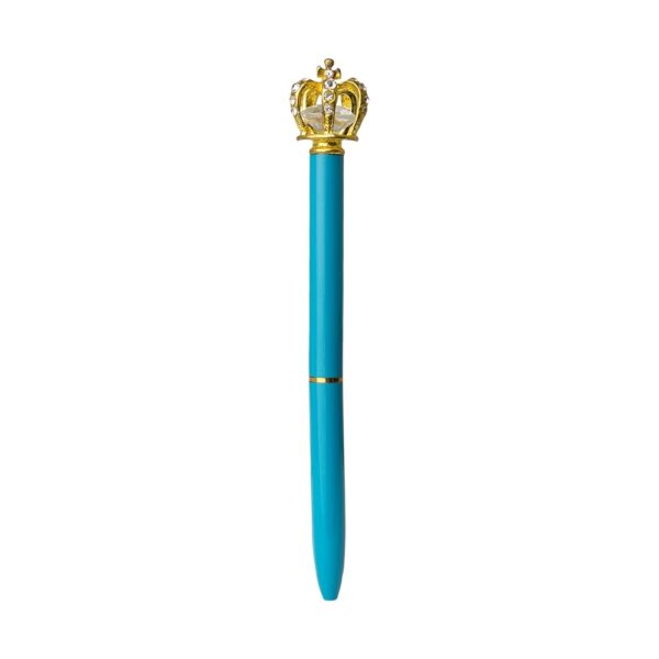 Caneta metal coroa