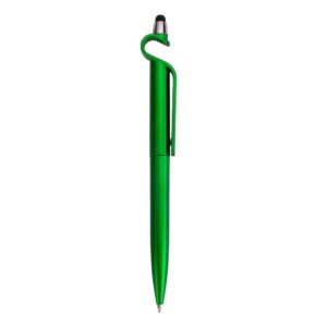 Caneta plastica c/ suporte e touch