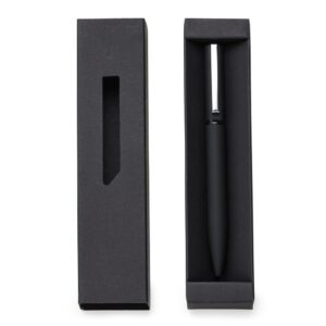 Caneta metal c/ box de papel
