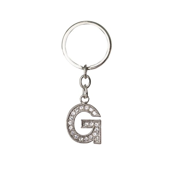 Chaveiro de metal letra g