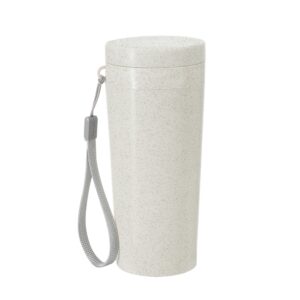 Copo fibra de bambu 350ml parede dupla