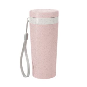 Copo fibra de bambu 350ml parede dupla