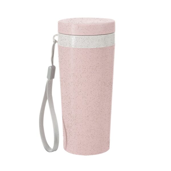 Copo fibra de bambu 350ml parede dupla