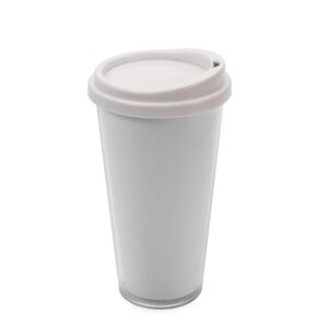 Copo plástico duplo 400ml