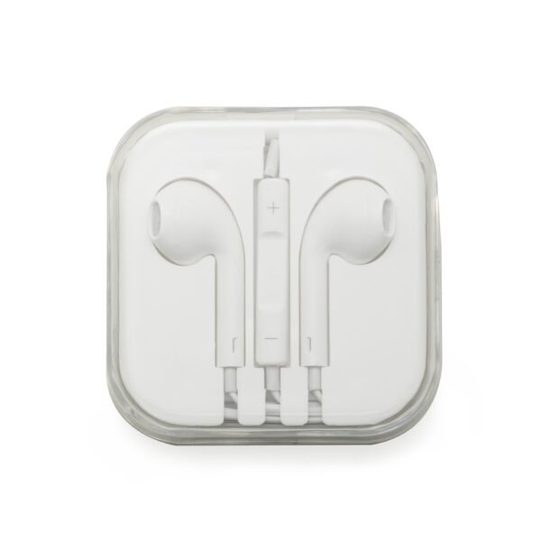 Fone de ouvido c/ microfone -bco/bco