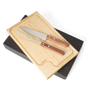 Kit churrasco c/ 3pç cx kraft
