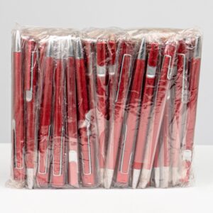 Caneta plástica pct c/ 50 peças