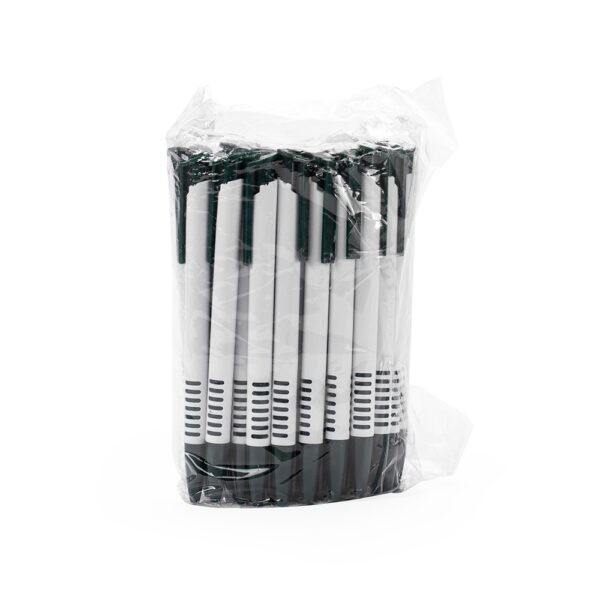 Caneta plástica pct c/ 50 peças
