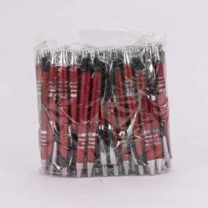 Caneta plástica pct c/ 50 peças