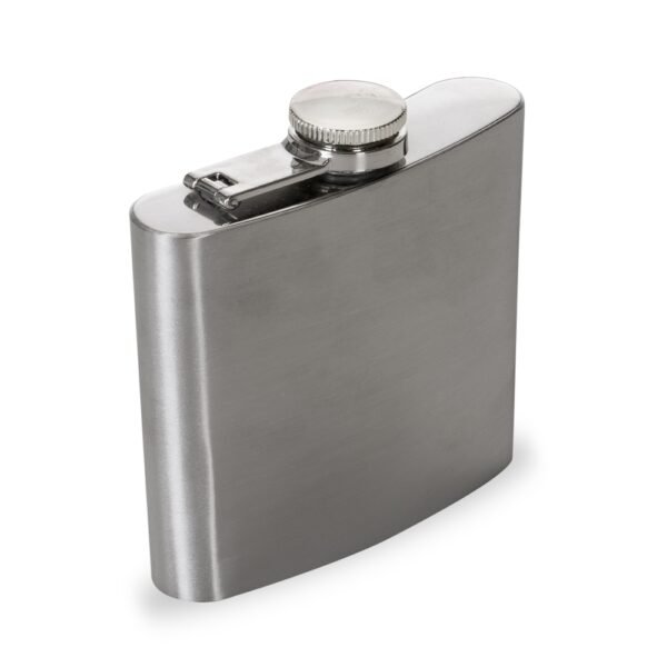 Porta whisky inox 6 oz