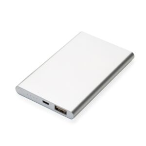 Power bank metal com indicador led