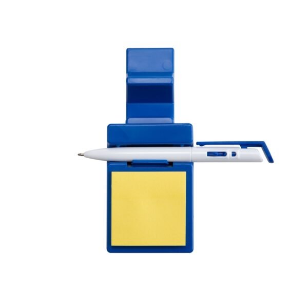 Sup. de celular c/ caneta e bloco de notas