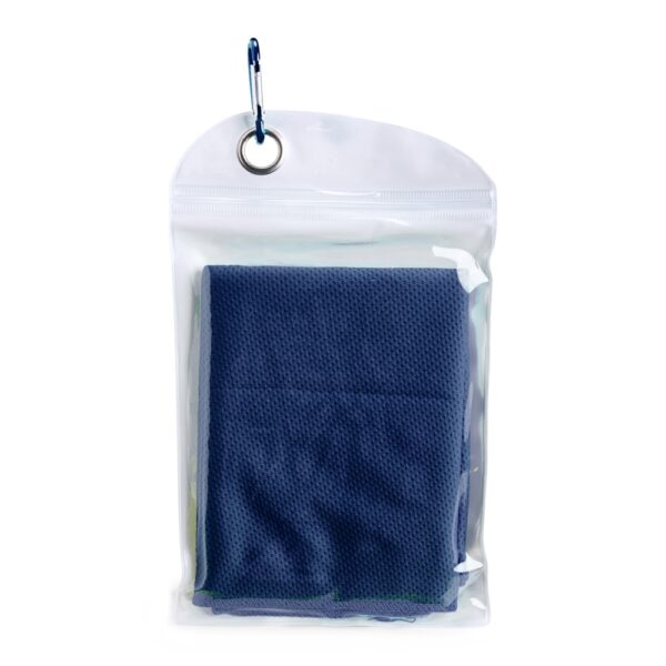 Toalha esportiva refrescante de elastano