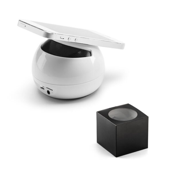 Caixa de som em ABS com microfone