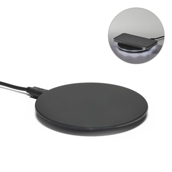 Carregador wireless super-rápido em ABS 15W