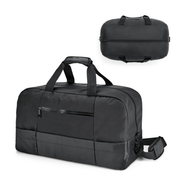 Bolsa esportiva executivo em 840D jacquard e 300D com interior forrado 30 L