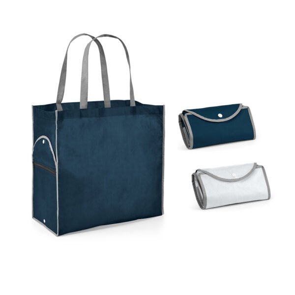 Sacola dobrável em non-woven (80 g/m²) com alças