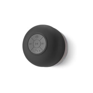 Caixa de som à prova de água em ABS - Preto