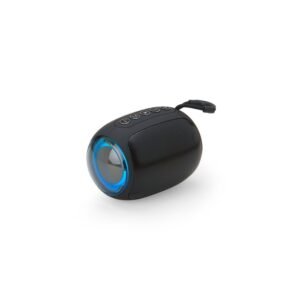 Caixa de som com led - Preto