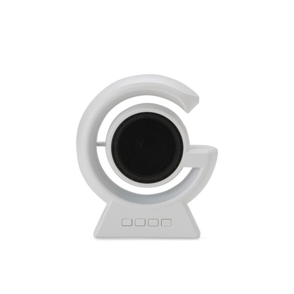 Caixa de som com luminária