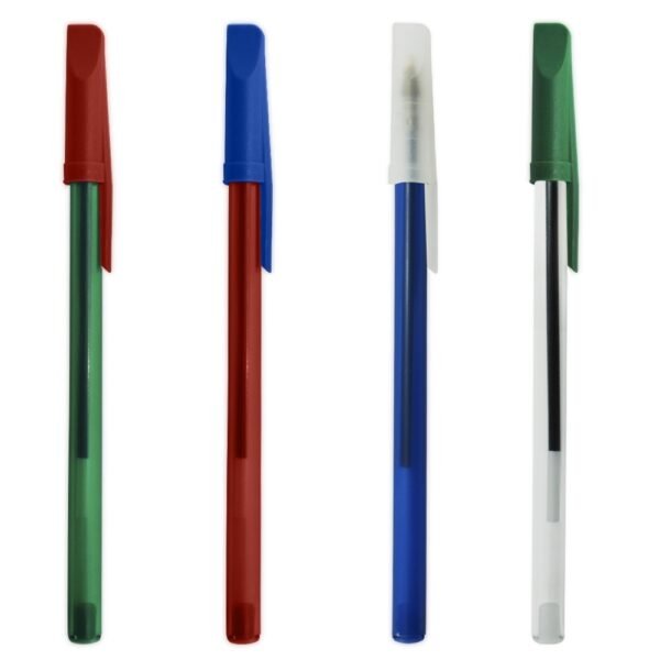 Caneta plástica c/ tampa * customize