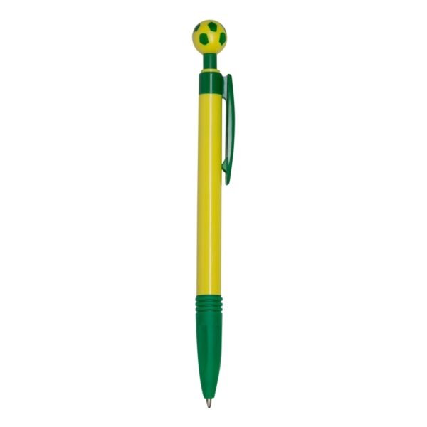 Caneta plástica bola