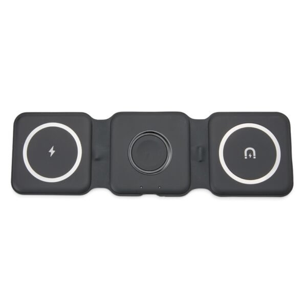 Carregador sem fio magnético triplo para apple