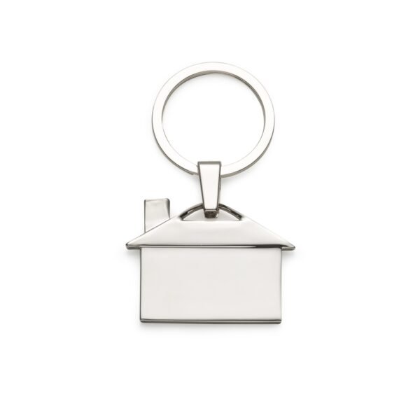 Chaveiro formato casa brilhante